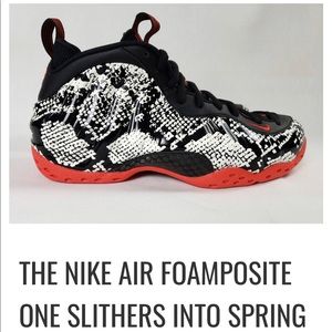 Nike Foamposite basketball sneakers